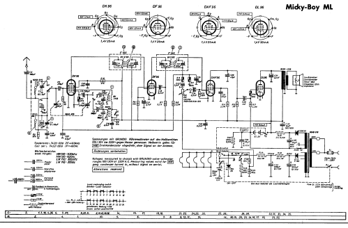 Micky-Boy 57ML; Grundig Radio- (ID = 32831) Radio