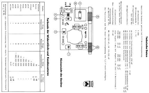 Micro-Boy 201; Grundig Radio- (ID = 201363) Radio