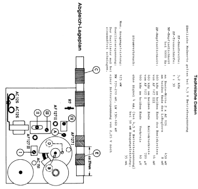 Micro-Boy 204; Grundig Radio- (ID = 81345) Radio