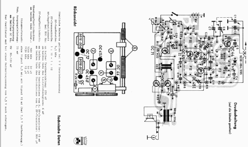 Mini-Boy Transistor 200; Grundig Radio- (ID = 181614) Radio