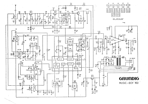 Music-Boy 160; Grundig Radio- (ID = 627878) Radio