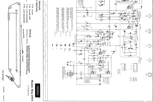 Music-Boy 210E; Grundig Radio- (ID = 138831) Radio