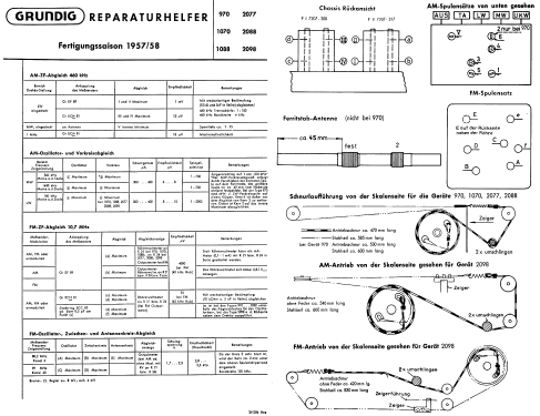 Musikgerät 1070; Grundig Radio- (ID = 92787) Radio