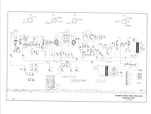 Musikgerät 3010H; Grundig Radio- (ID = 82087) Radio