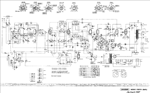 Musikgerät 3068; Grundig Radio- (ID = 92816) Radio