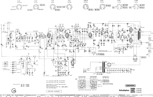 Musikgerät 3099; Grundig Radio- (ID = 39411) Radio