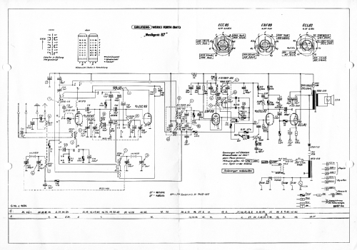 Musikgerät 87; Grundig Radio- (ID = 1308028) Radio