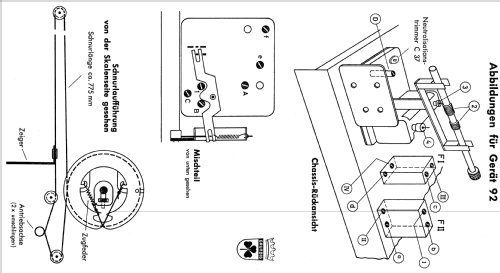 Musikgerät 92; Grundig Radio- (ID = 335262) Radio