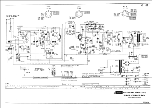 Musikgerät 98Asa; Grundig Radio- (ID = 51608) Radio