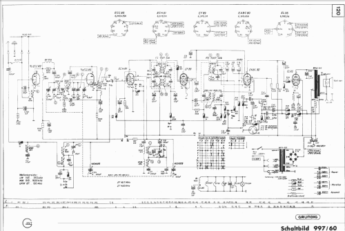 Musikgerät 997/60; Grundig Radio- (ID = 26590) Radio