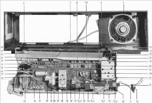 Musikgerät RF111 Ch= CS111; Grundig Radio- (ID = 71150) Radio