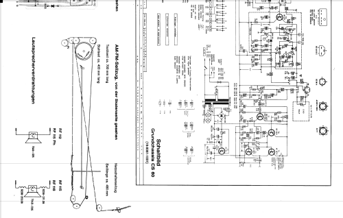 Musikgerät RF116 Ch= CS60; Grundig Radio- (ID = 119201) Radio