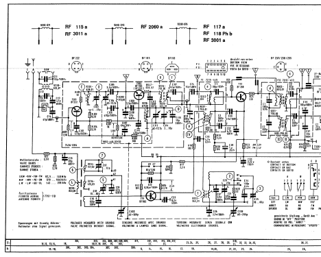 Musikgerät RF117a Ch= CS61; Grundig Radio- (ID = 652881) Radio