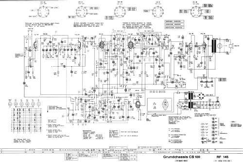 Musikgerät RF145; Grundig Radio- (ID = 407127) Radio