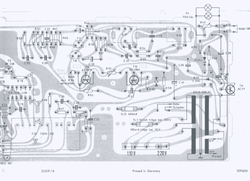 Musikgerät RF153 Ch= CS 150; Grundig Radio- (ID = 62306) Radio