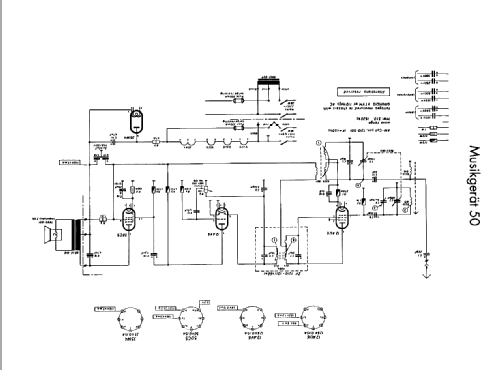 Musikgerät 50/R; Grundig Radio- (ID = 62815) Radio