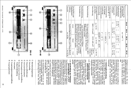 Netzgerät SN 42; Grundig Radio- (ID = 450244) Equipment