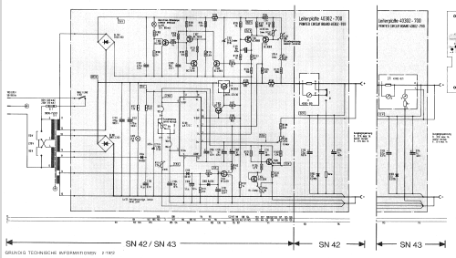 Netzgerät SN 43; Grundig Radio- (ID = 450248) Equipment