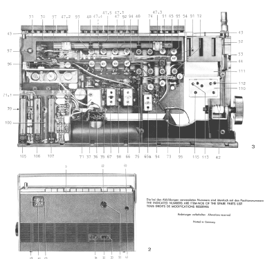 Ocean-Boy 1000 Transistor 2000; Grundig Radio- (ID = 2022020) Radio