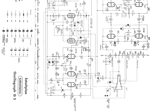 Oszillograph G5; Grundig Radio- (ID = 961758) Equipment