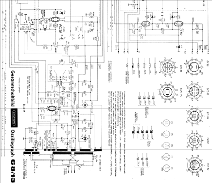 Oszillograph G8/13 51; Grundig Radio- (ID = 876339) Equipment