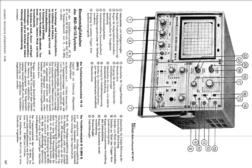 Oszillograph MO 10/13; Grundig Radio- (ID = 446947) Equipment