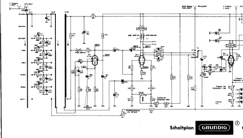 Oszillograph W4/7; Grundig Radio- (ID = 72438) Equipment