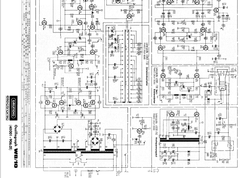 Oszillograph W8/10; Grundig Radio- (ID = 2073040) Ausrüstung