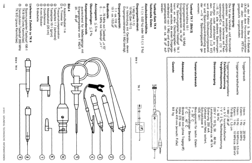 Oszilloskop GO10; Grundig Radio- (ID = 1433951) Equipment