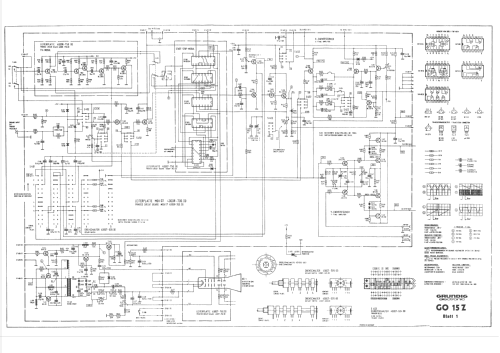 Oszilloskop GO15Z; Grundig Radio- (ID = 669274) Equipment