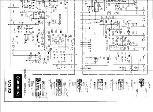 Oszilloskop MO52; Grundig Radio- (ID = 288423) Equipment