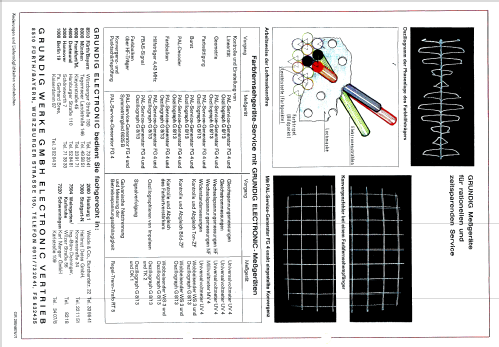 PAL-Servicegenerator FG4; Grundig Radio- (ID = 2295804) Equipment