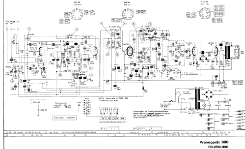 Phono-Kombination 980; Grundig Radio- (ID = 70853) Radio