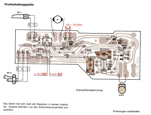 Plattenspieler Automatik 730; Grundig Radio- (ID = 1278396) R-Player