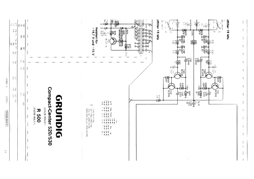 R500; Grundig Radio- (ID = 1648582) Radio