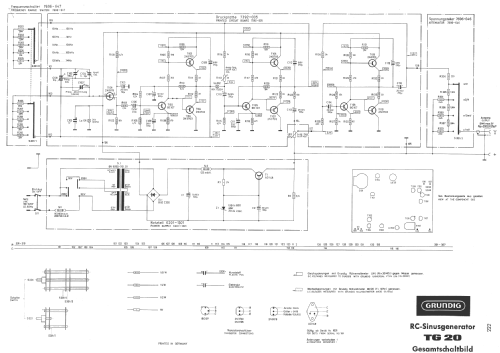 RC-Generator TG20; Grundig Radio- (ID = 1251357) Equipment