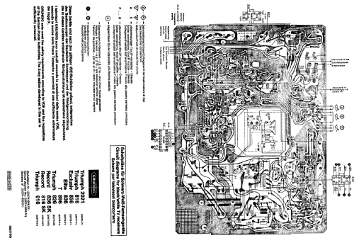 Record 836 SK; Grundig Radio- (ID = 1494212) Television