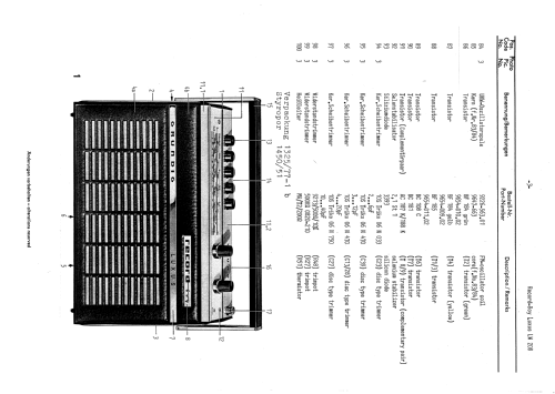 Record-Boy Luxus LW208; Grundig Radio- (ID = 843695) Radio