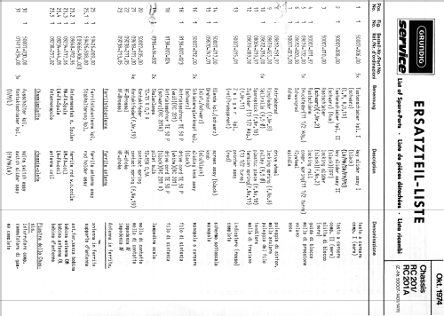 RF551 Ch= RC201; Grundig Radio- (ID = 1096650) Radio