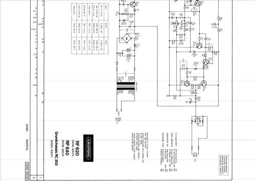 RF640 Ch= RC202; Grundig Radio- (ID = 1847836) Radio