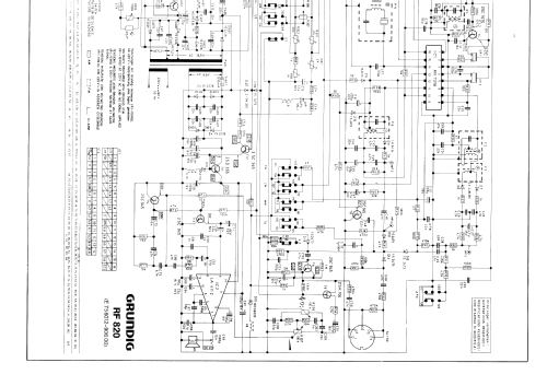 RF820; Grundig Radio- (ID = 82699) Radio