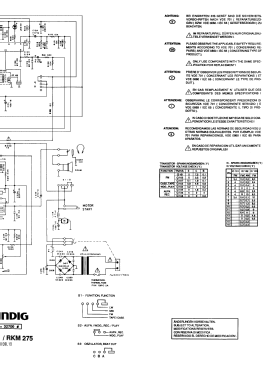 RKM275; Grundig Radio- (ID = 2771404) Radio