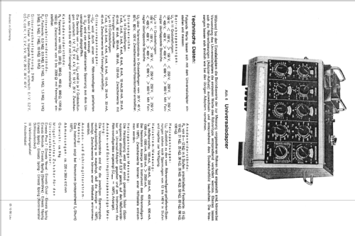 Röhrenmessgerät 55A; Grundig Radio- (ID = 117685) Equipment