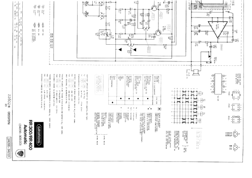 RR400a; Grundig Radio- (ID = 297918) Radio