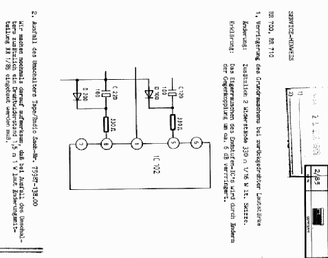 RR710; Grundig Radio- (ID = 1823012) Radio