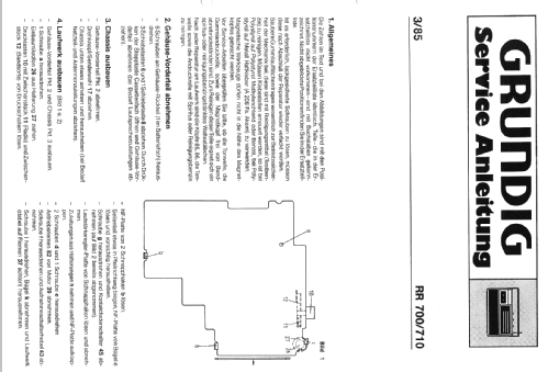 RR710; Grundig Radio- (ID = 488035) Radio