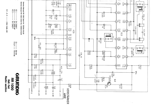 RR 1000; Grundig Radio- (ID = 646766) Radio