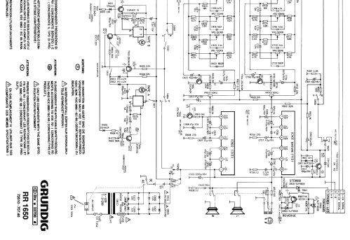 RR 1650; Grundig Radio- (ID = 507967) Radio