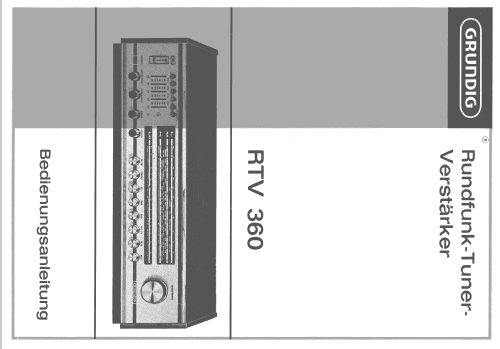 RTV360 Ch= CS360; Grundig Radio- (ID = 340621) Radio