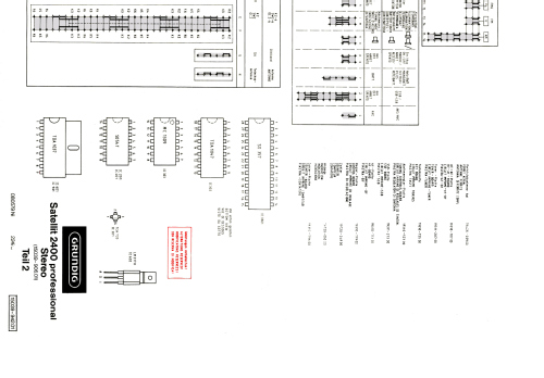 Satellit Stereo Professional 2400SL; Grundig Radio- (ID = 598393) Radio